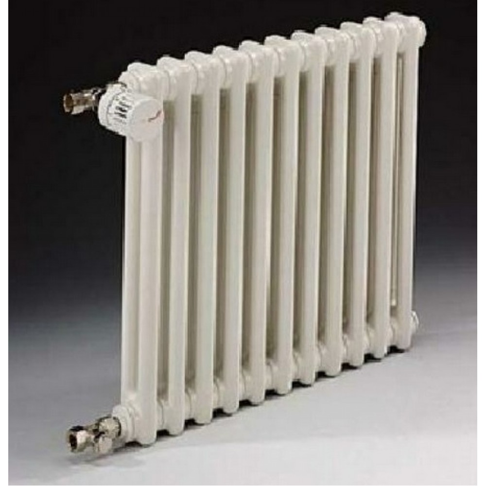 Радиатор отопления стальной трех трубчатый Zehnder Charleston 3057 04 секций, боковое подключение, 296 Вт… 